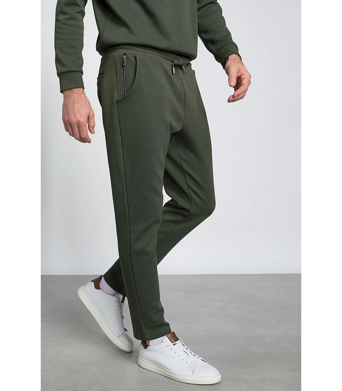 Pantalon jogging benson & cherry kaki