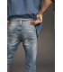 Pantalon jean tps cerises 3001bleu