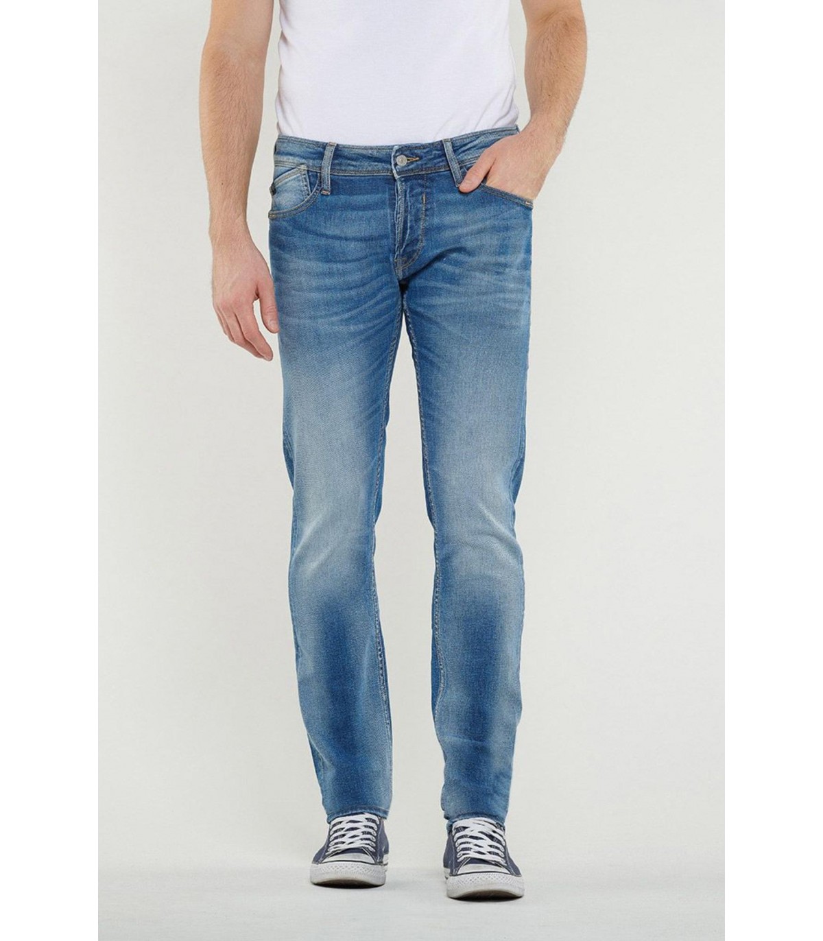Pantalon jean tps cerises 3001bleu