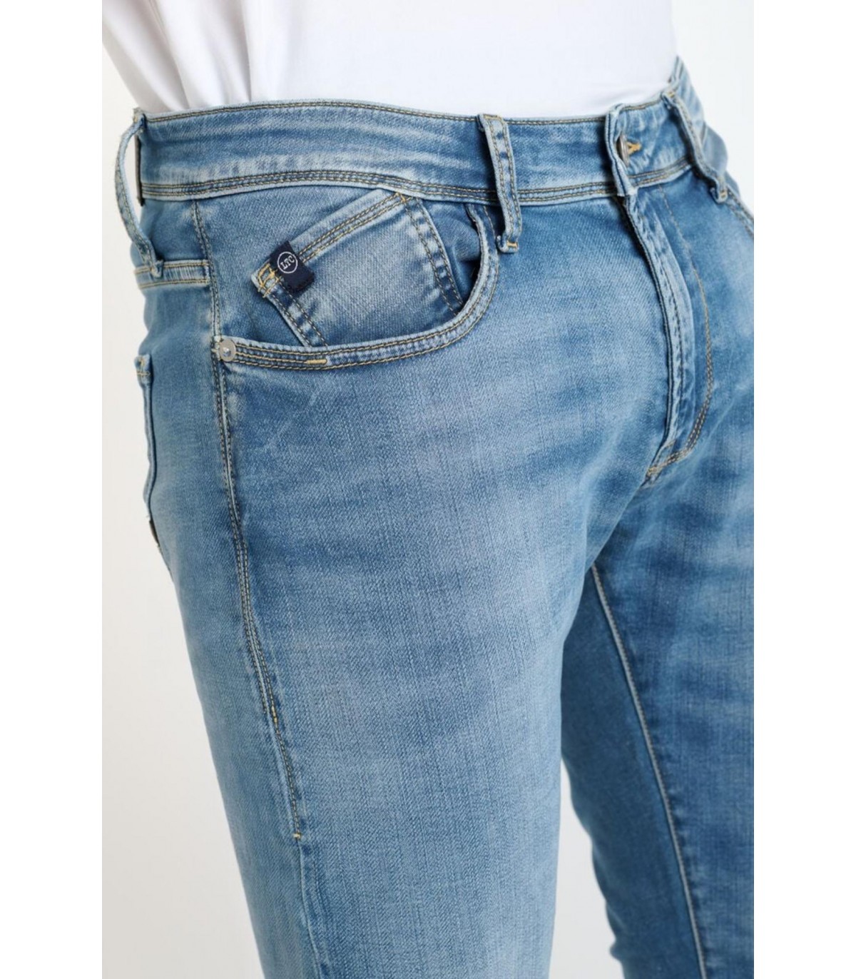 Pantalon jean tps cerises 3001blue
