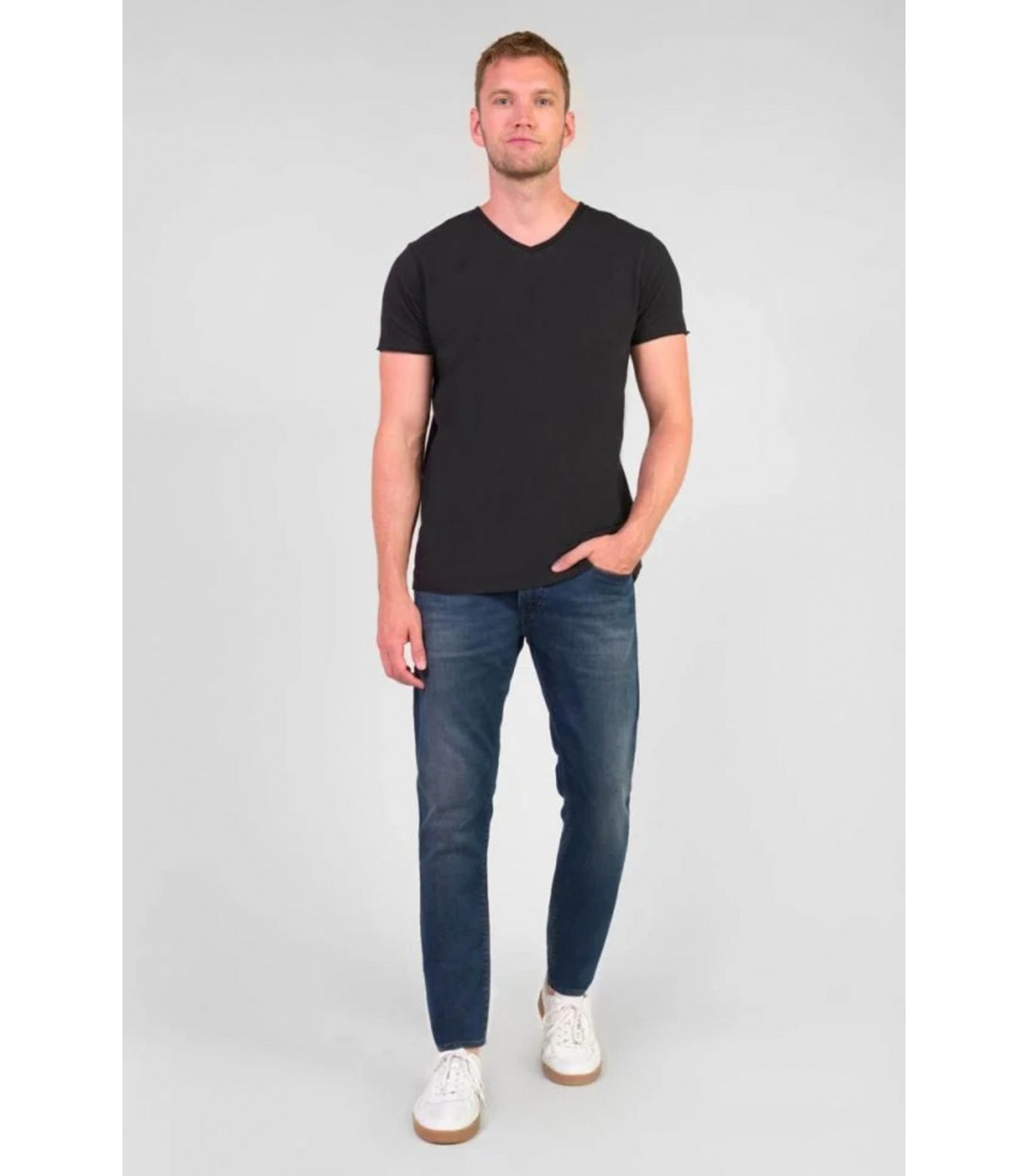 Pantalon jean tps cerises 3286blueblack