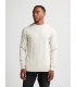 Pull col rond petrol 0009white