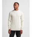 Pull Col rond Petrol
