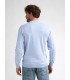 Pull col rond petrol 5196sky