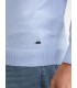 Pull col rond petrol 5196sky
