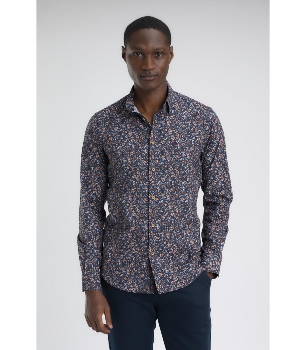 Chemise ml benson & cherry marine