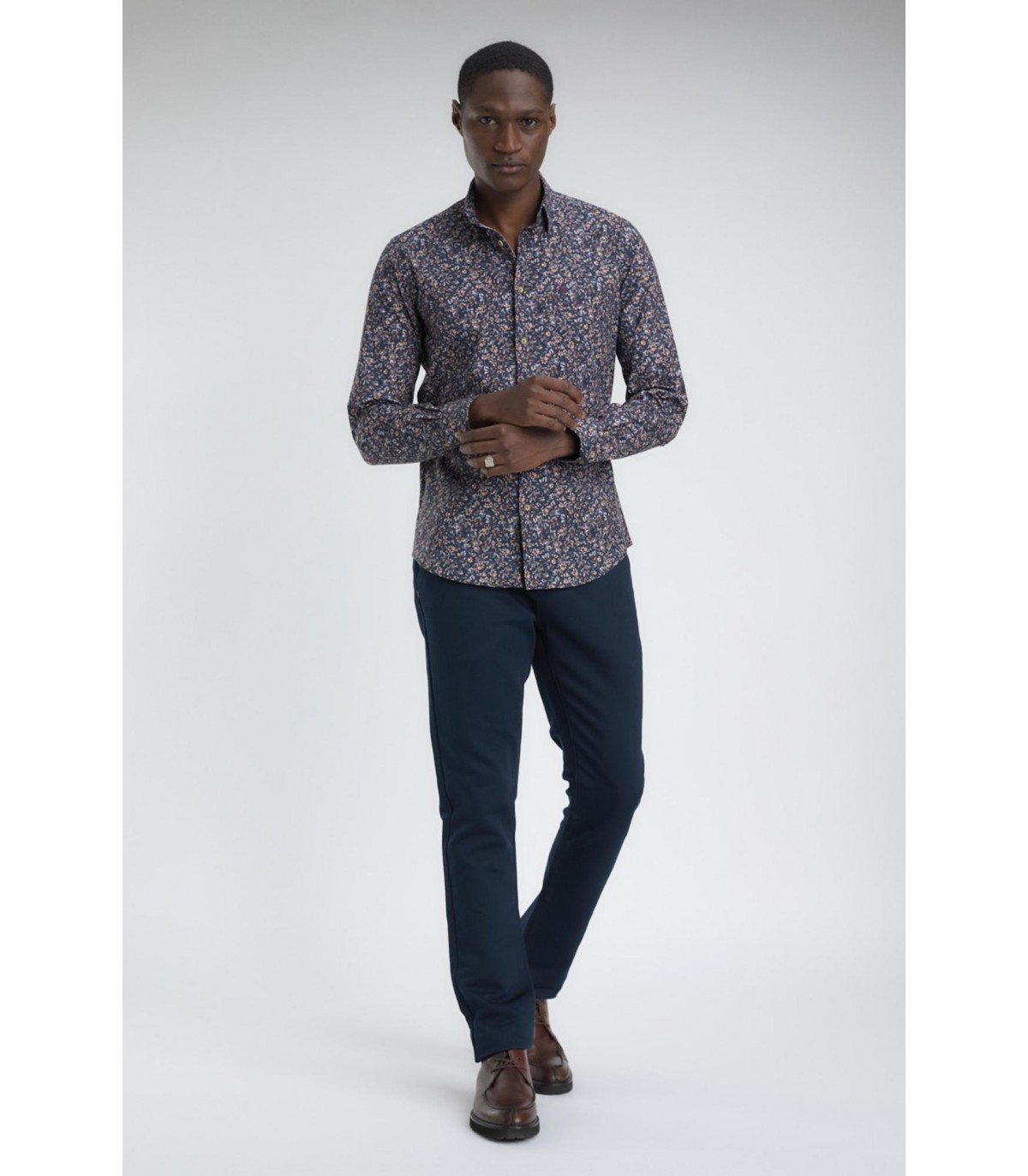 Chemise ml benson & cherry marine