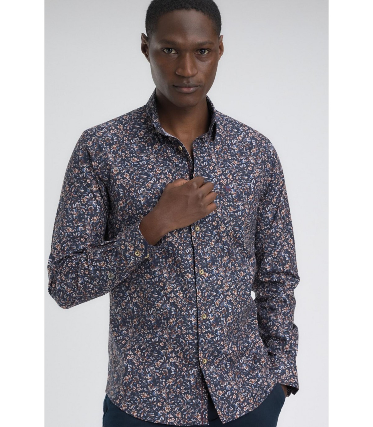 Chemise ml benson & cherry marine