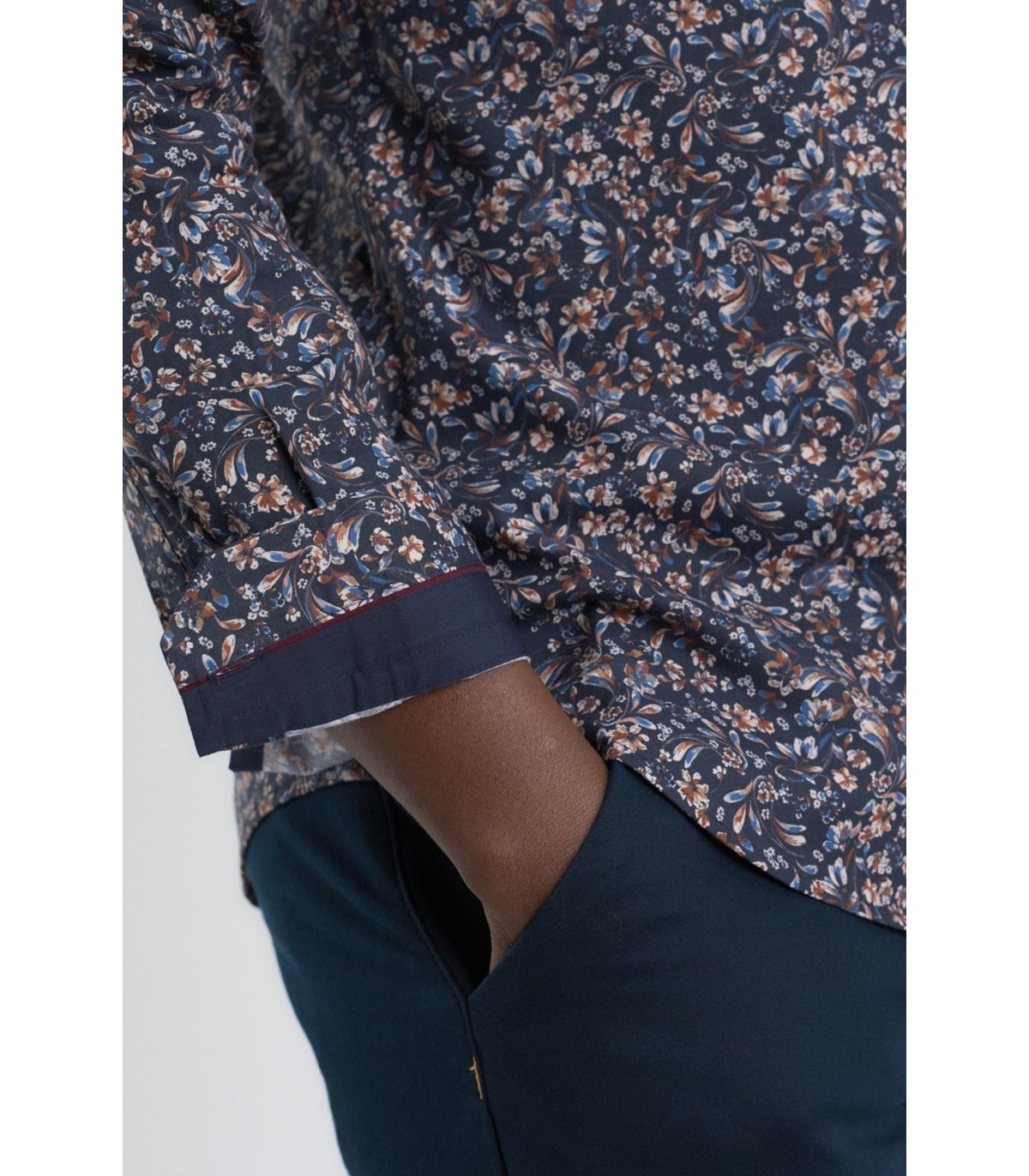 Chemise ml benson & cherry marine