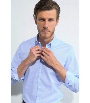 Chemise ml benson & cherry blanc-ciel