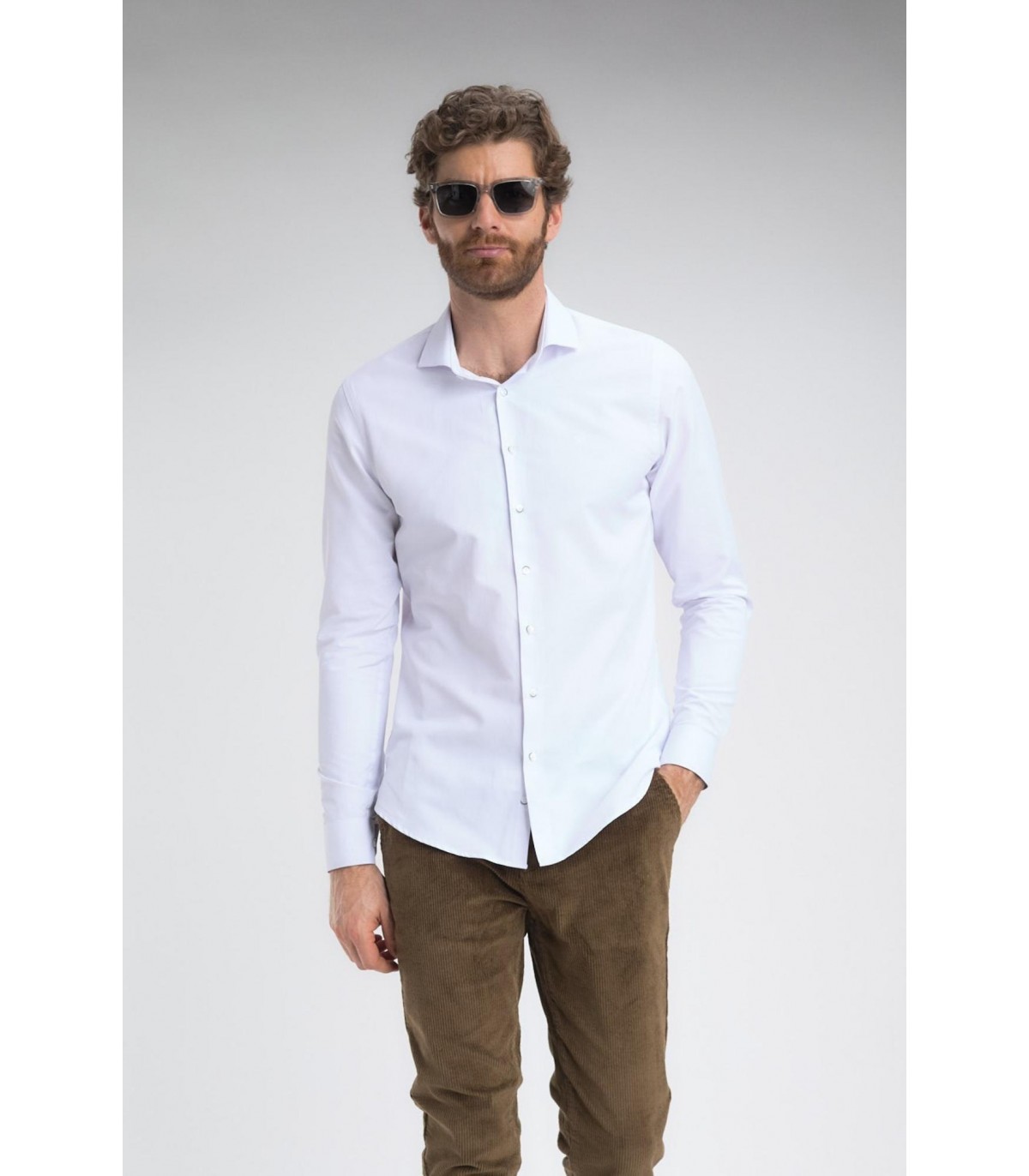 Chemise ml benson & cherry blanc