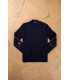 Pull col rond royal mer 5050.1062marin/vita