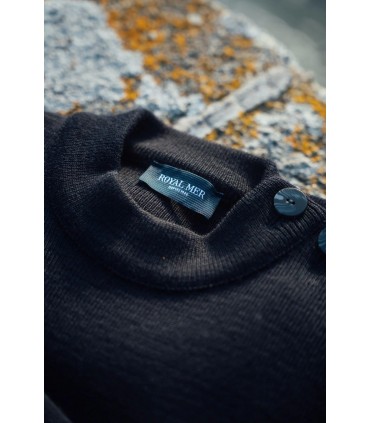 Pull col rond royal mer 5050.1062marin/vita