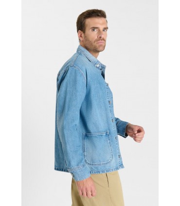 Surchemise jean tps cerises 3001blue