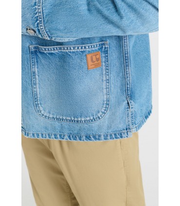 Surchemise jean tps cerises 3001blue