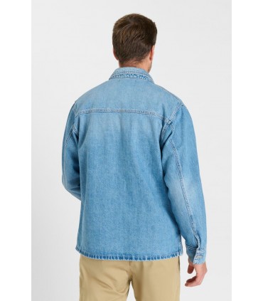 Surchemise jean tps cerises 3001blue