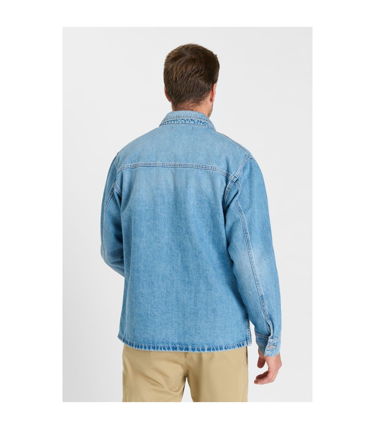 Surchemise jean tps cerises 3001blue