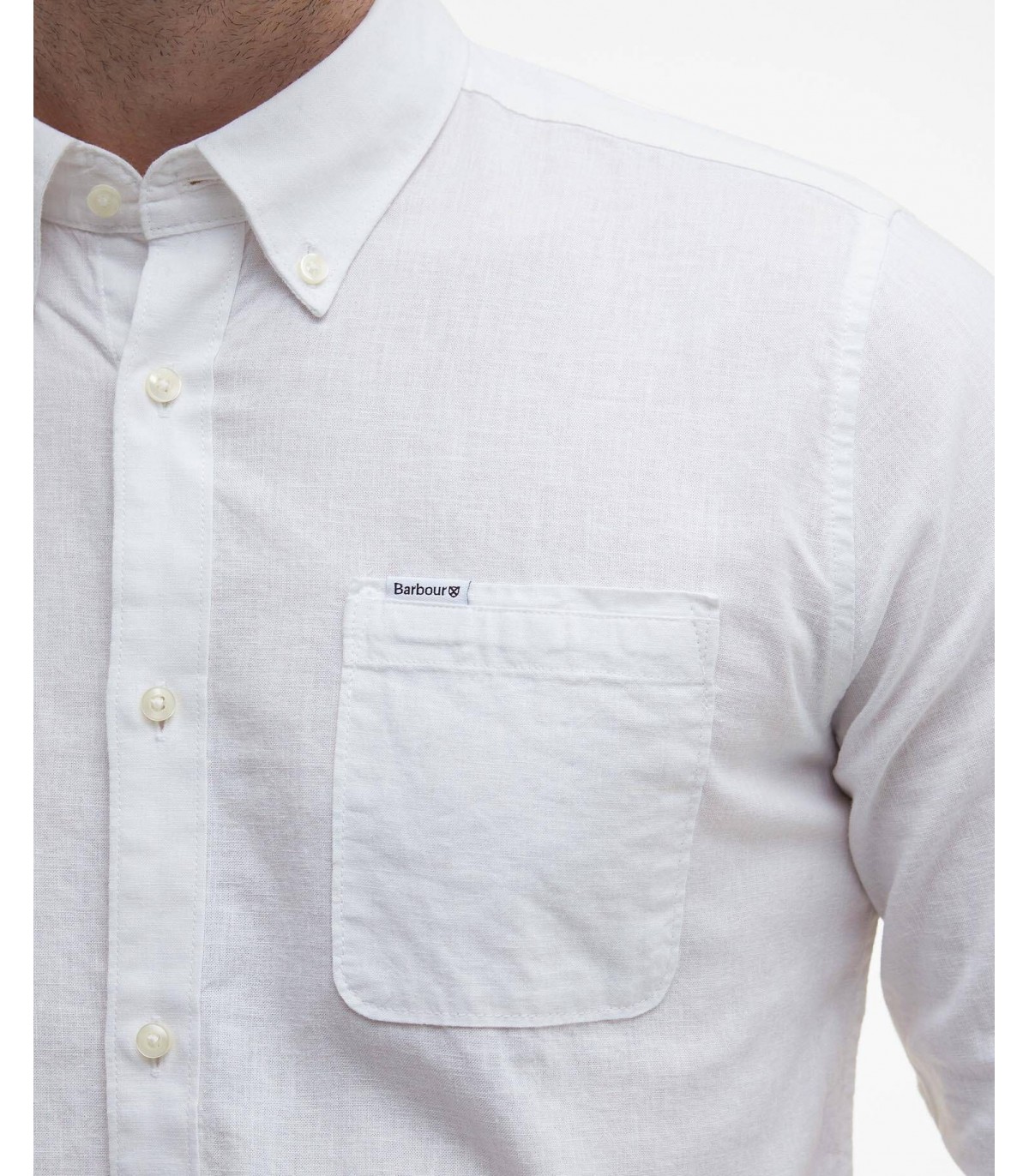 Chemise ml barbour wh11white
