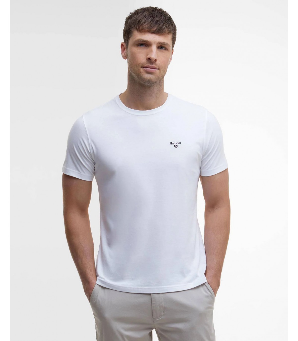 Tee shirt mc barbour wh11white