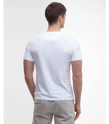 Tee shirt mc barbour wh11white
