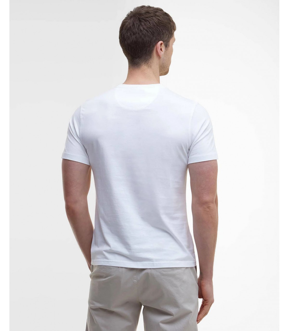 Tee shirt mc barbour wh11white