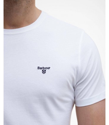 Tee shirt mc barbour wh11white