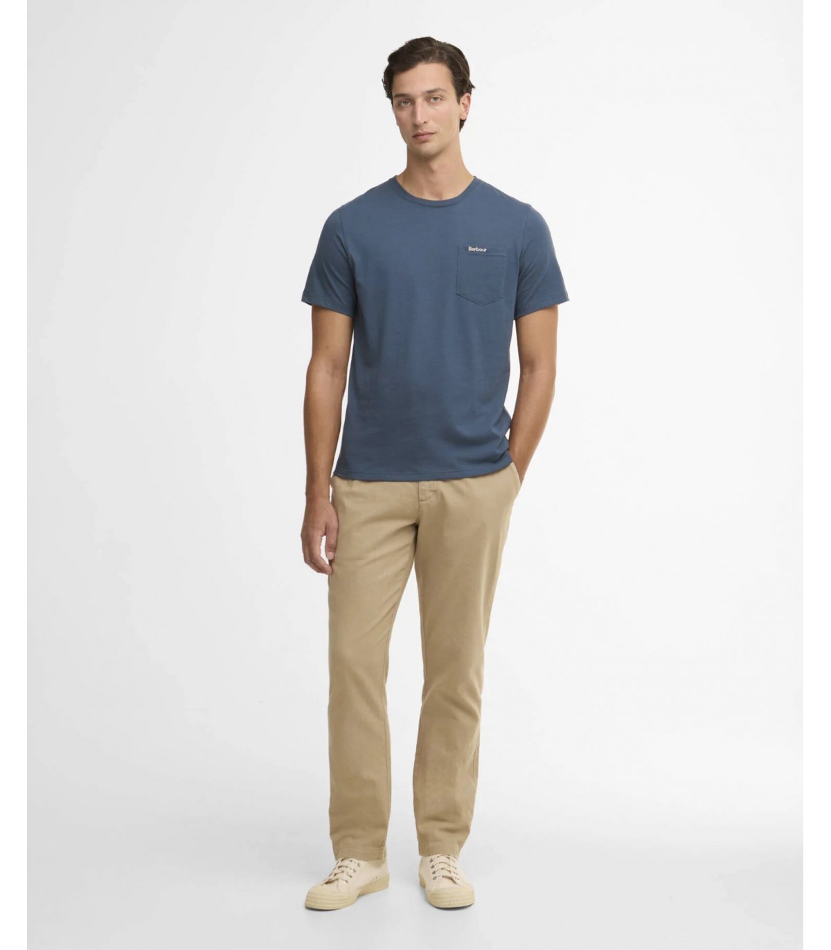 Tee shirt mc barbour bu18duskblue