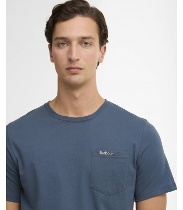 Tee shirt mc barbour bu18duskblue