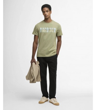 Tee shirt mc barbour gn34laurelgreen