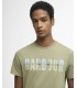 Tee shirt mc barbour gn34laurelgreen
