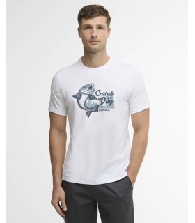 Tee shirt mc barbour wh11white