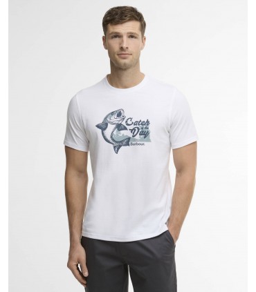 Tee shirt mc barbour wh11white