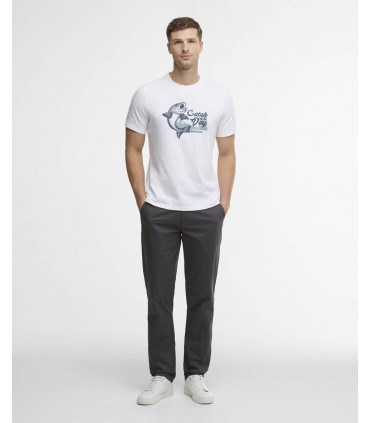 Tee shirt mc barbour wh11white