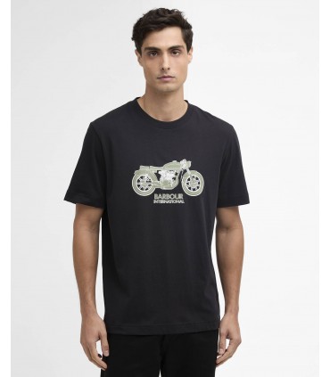 Tee shirt mc barbour bk11black