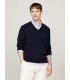 Pull col v tommy menswear dw5desertsky