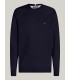 Pull col v tommy menswear dw5desertsky