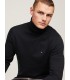 Pull col roule tommy menswear bdsblack