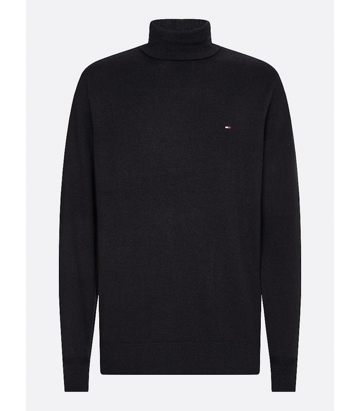 Pull col roule tommy menswear bdsblack