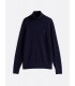 Pull col roule tommy menswear dw5desertsky