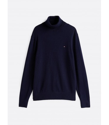 Pull col roule tommy menswear dw5desertsky