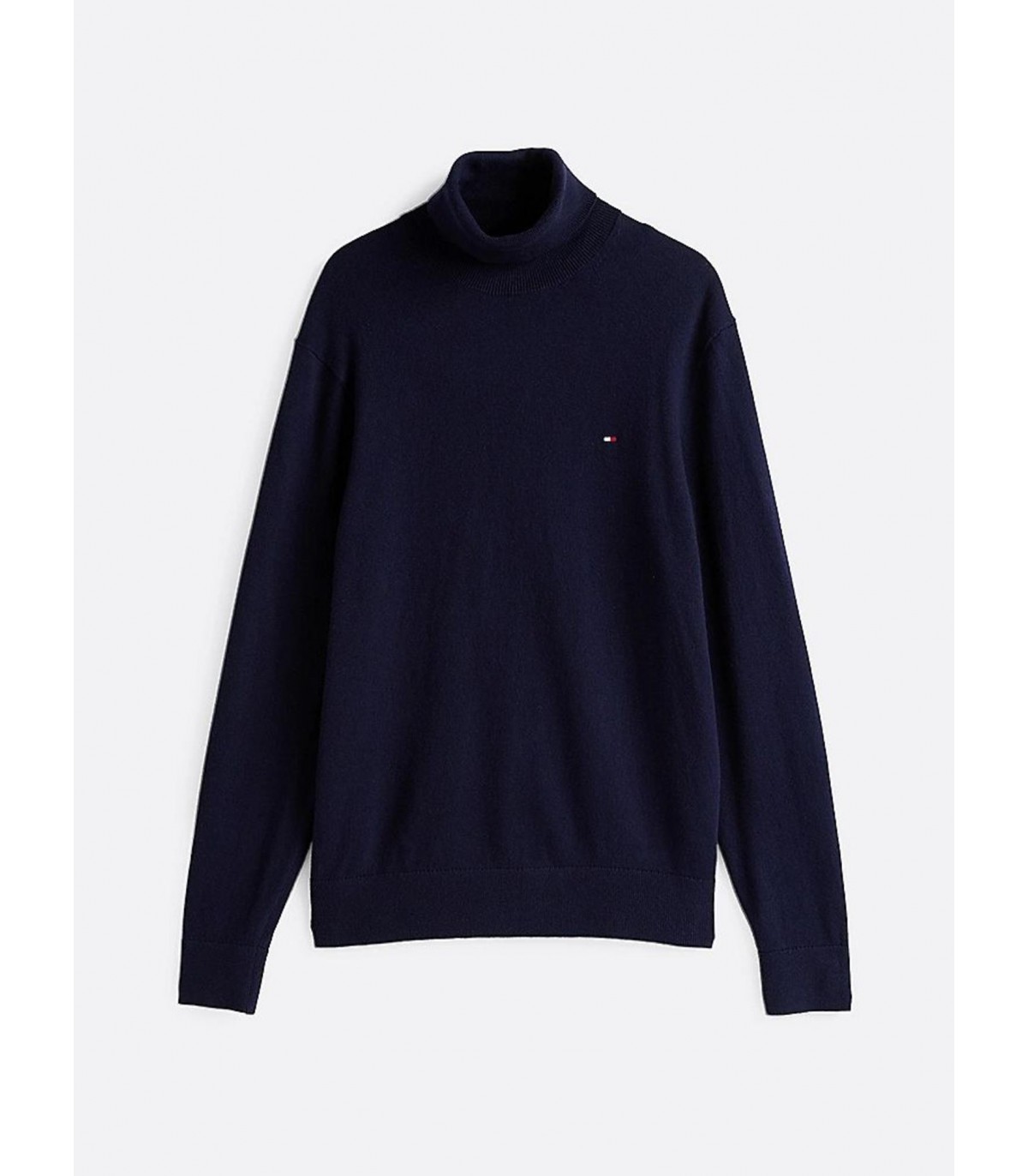 Pull col roule tommy menswear dw5desertsky