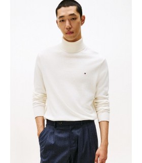 Pull col roule tommy menswear z00ivory