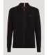 Pull col zippe tommy menswear bdsblack