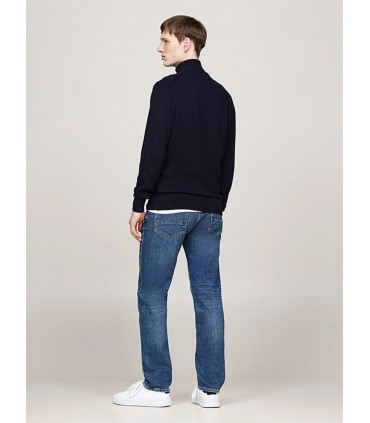 Pull col zippe tommy menswear dw5desertsky