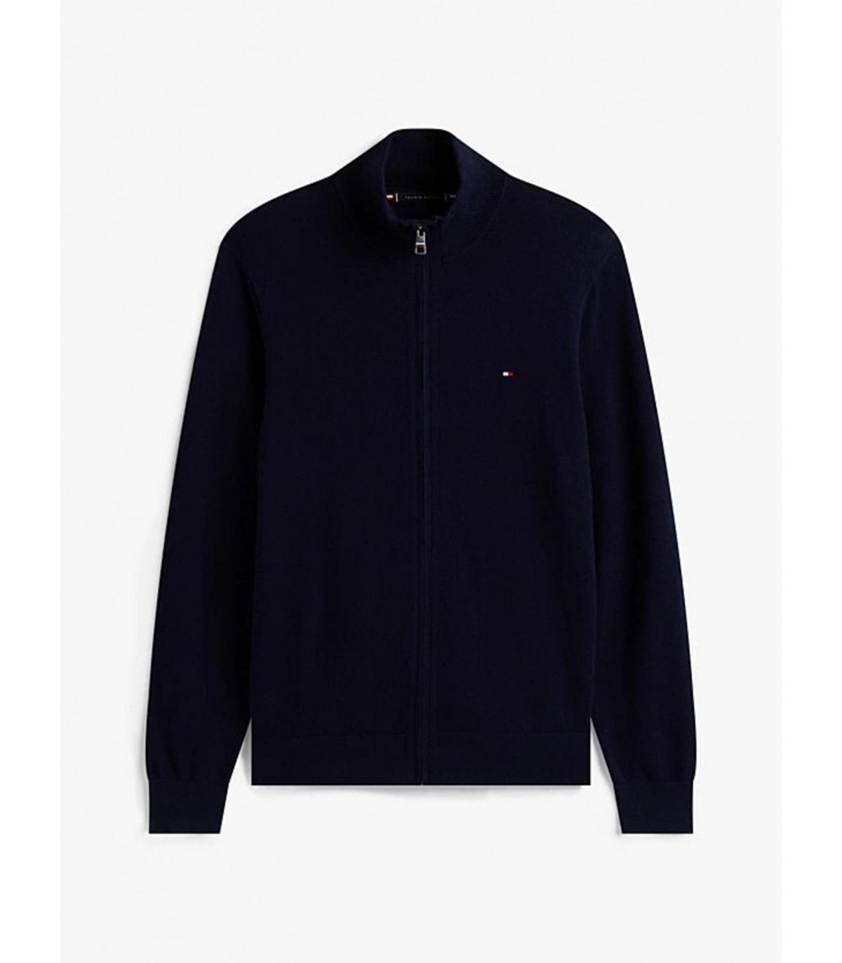 Pull col zippe tommy menswear dw5desertsky