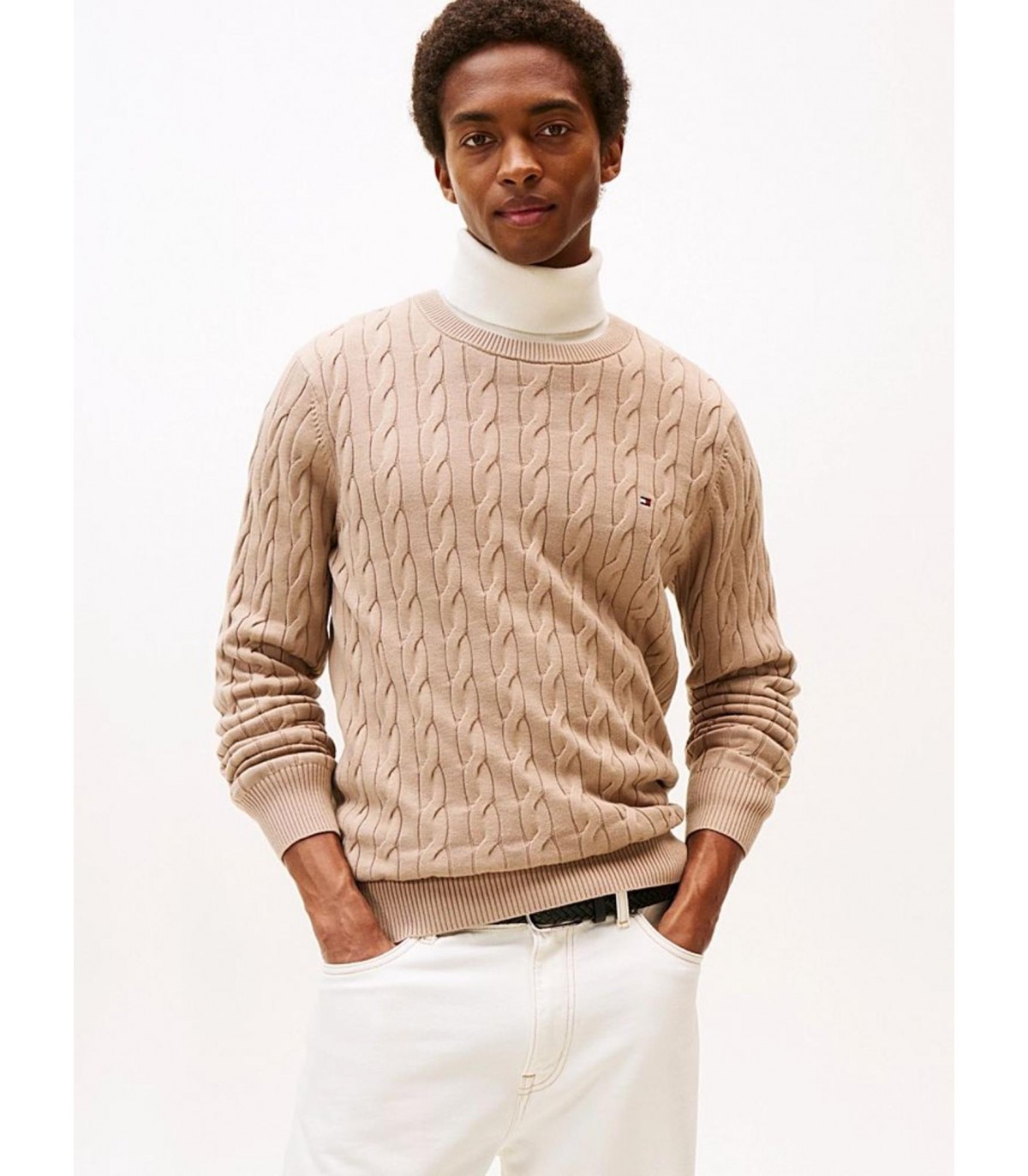 Pull col rond tommy menswear afetaupe