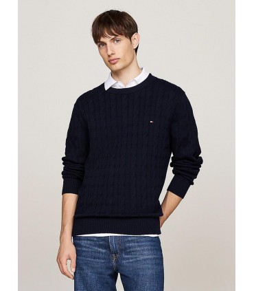 Pull col rond tommy menswear dw5desertsky