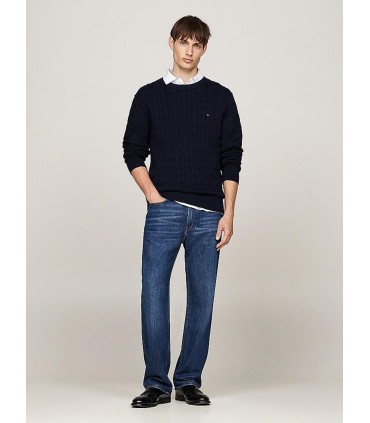 Pull col rond tommy menswear dw5desertsky