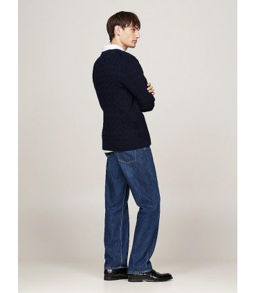 Pull col rond tommy menswear dw5desertsky