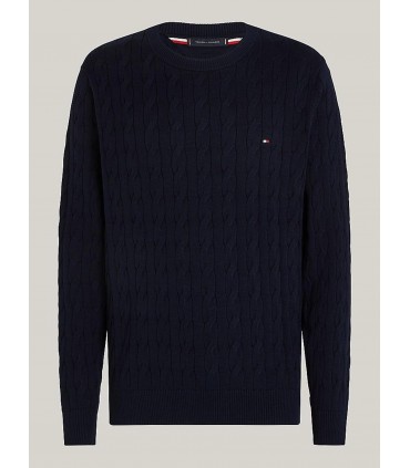 Pull col rond tommy menswear dw5desertsky